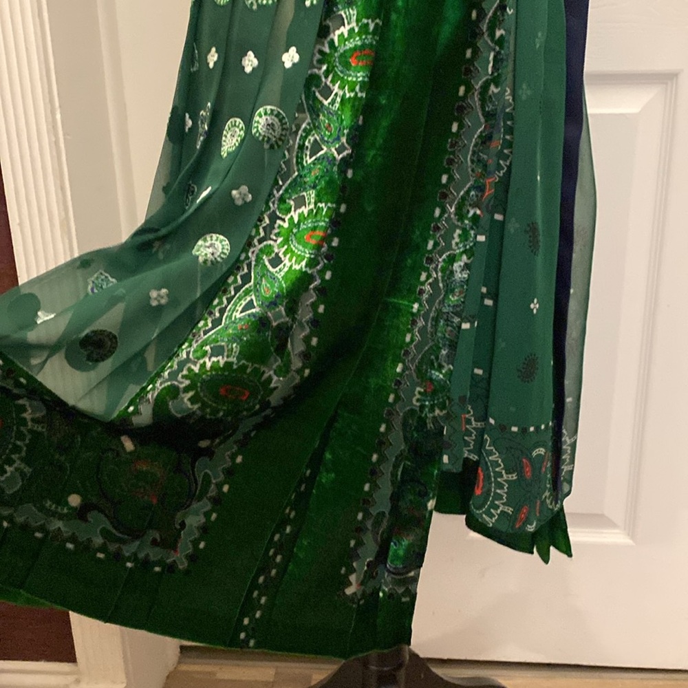 Sacai bandana Devore dress, M - Picture 10 of 16